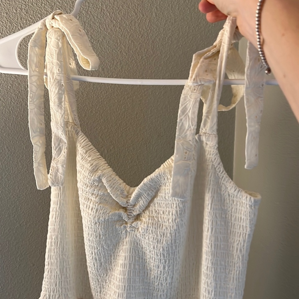 Madewell eyelet dress